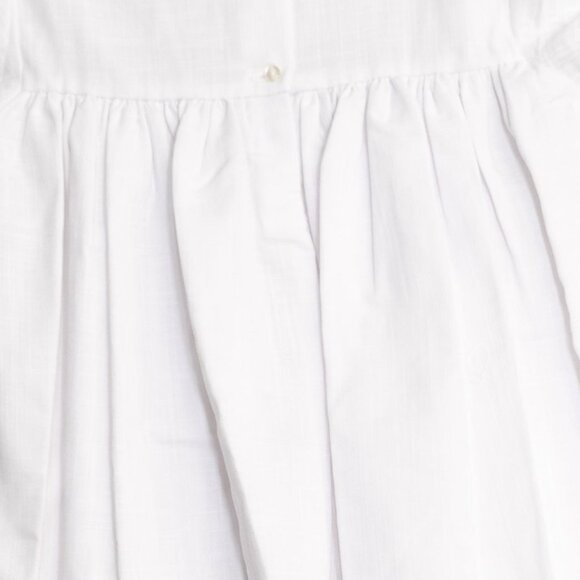 Garden of Angels Size 24M Vintage White Baby Dress With Floral Embroidery & Lace - Picture 7 of 8